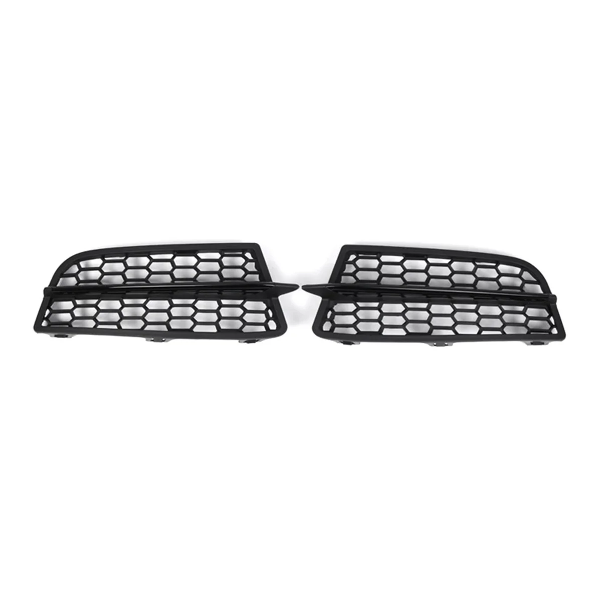 Fog Lamp Grille Anti-Collision Tough L/R Front Bumper Fog Light Grille for 1 Series F20 F21M 2011-2015,A