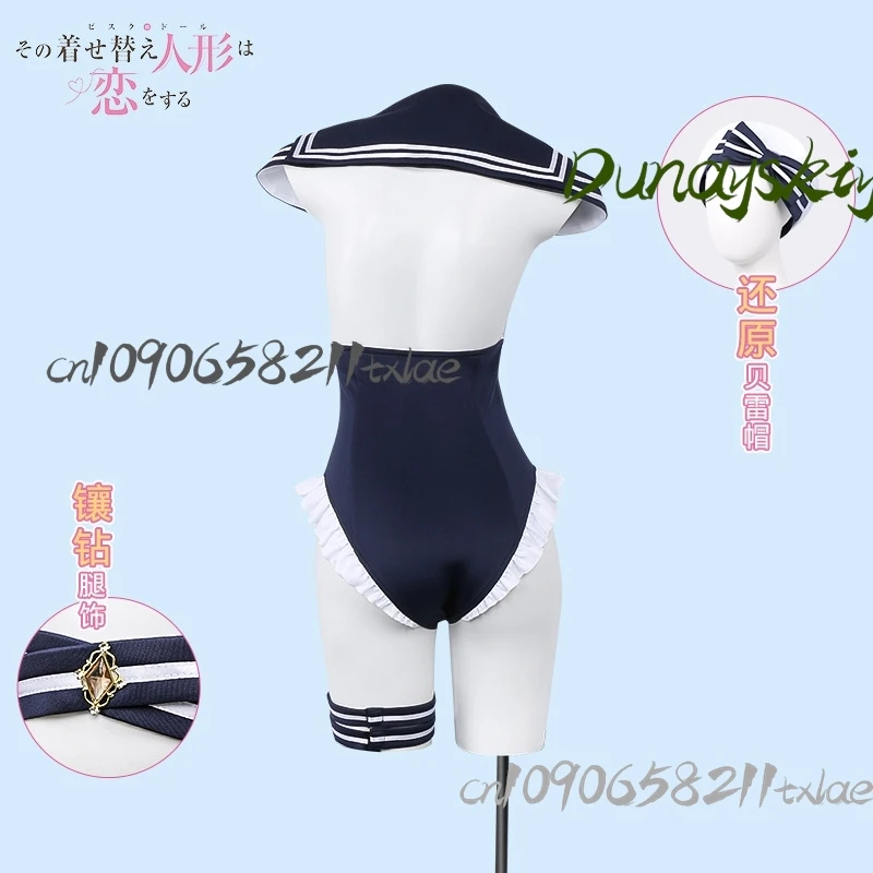 Il mio Dress-Up cosplay Darling Marin cos Kitagawaa costumi cosplay parrucca cameriera navy costumi da bagno sexy kawaii carino Halloween cosplay ‌ ‌