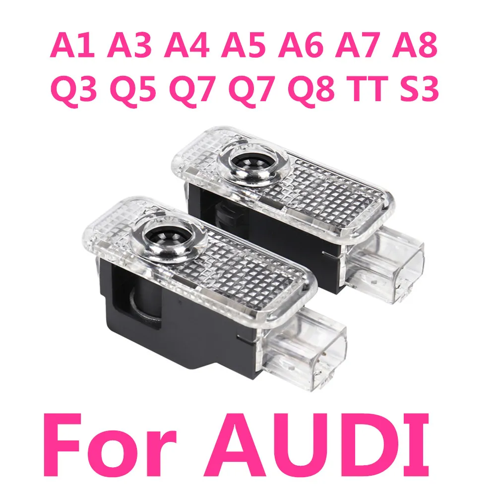 مصابيح إضاءة لتزيين باب السيارة الداخلي ، ملحقات السيارات ، أودي Q3 ، 8U ، F3 ، Q5 ، 8R ، FY ، Q7 ، 4L ، 4M ، Q8 ، TT ، A1 ، 8X ، a3 ، A4 ، A5 ، A6 ، A7 ، A8