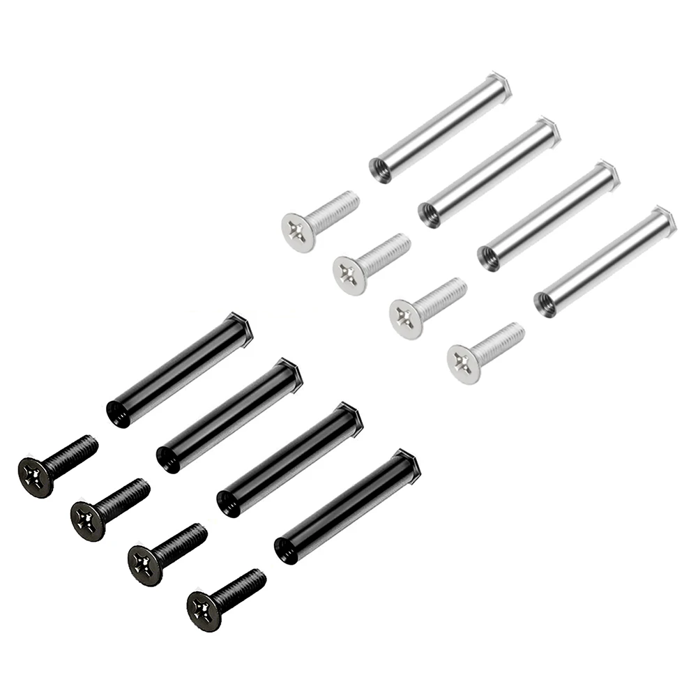 4pcs Chassis Fan Screws Quieter Operation Cooling Fan Nut Screws Not Hurt Fan PC Case Fan Screws for DIY Modified Cooling Fan