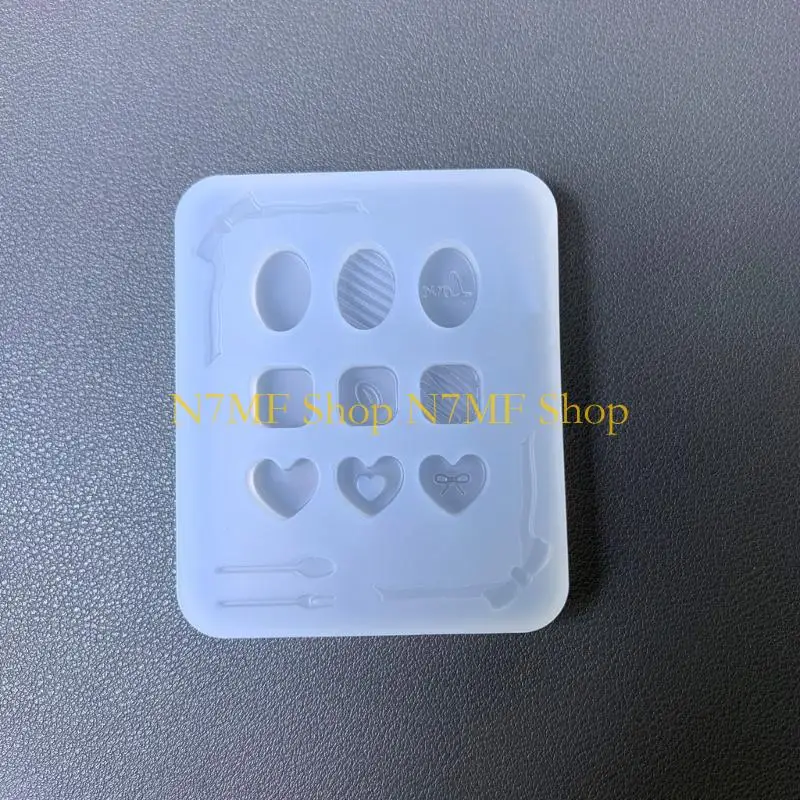 N7MF Silicone Mold for Candy Accessories Epoxy Resin Accessory Jewelry Making Tool