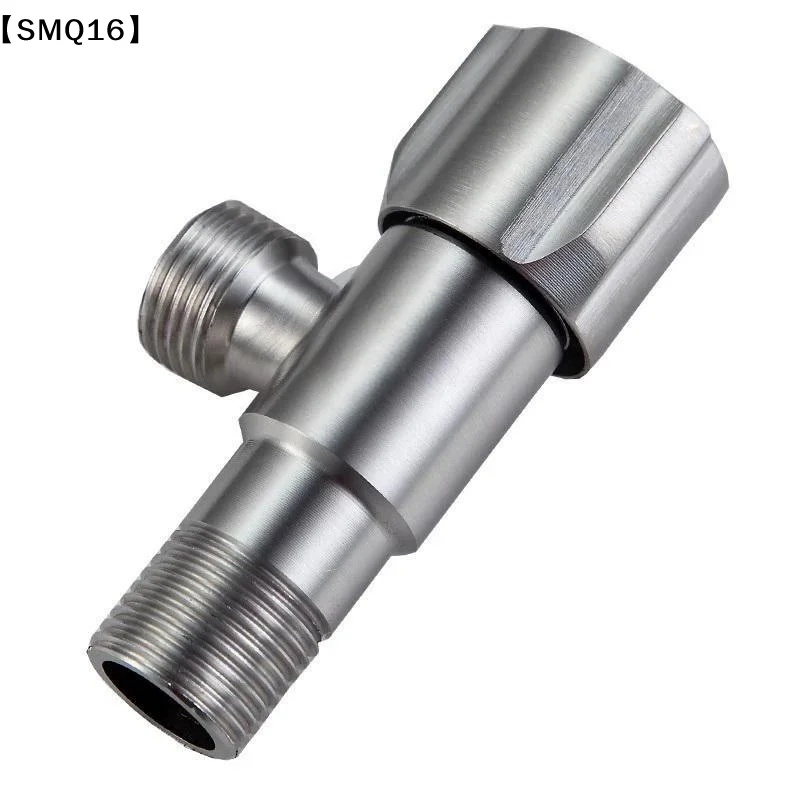 Stainless Steel Angle Valve Toilet Water Valve Kitchen Sink Tap Triangle Valve Toilet Water Heater Valve Angle【SMQ】