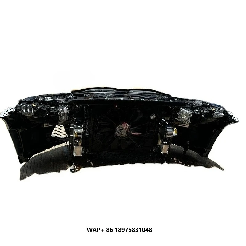 Quality M3 G80 Car Bumper Front Assembly with Radiator Fan Kit & Front Lights Comprehensive Front Bumper Kit