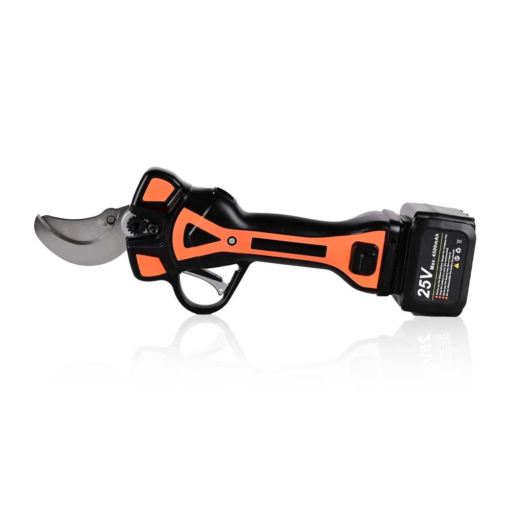 New 50MM(2inch) Battery Powered Electric Pruning Shears, Professional Cordless Electric Pruning Tree Branch Pruner