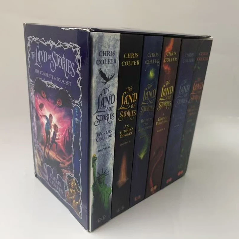 

The Land of Stories: A Journey to Another World of Fairy Tales, Volumes 1-6, Box Set