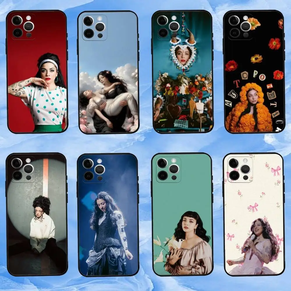 

M-Mon Laferte Autopoietica Phone Case For iPhone 17,16,15,14,13,12,11 Plus,Pro Max,XS,Soft Silicone Black Cover