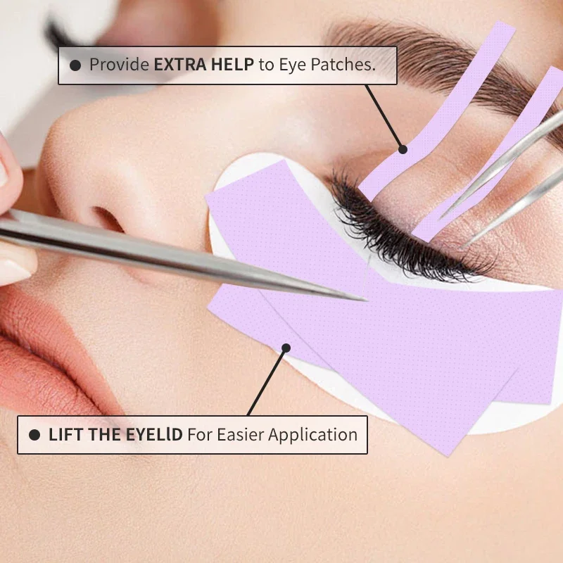 5/10 Uds cinta microporosa para pestañas suministros de extensión de pestañas accesorios cintas de pestañas para debajo de los ojos cinta de extensiones de pestañas