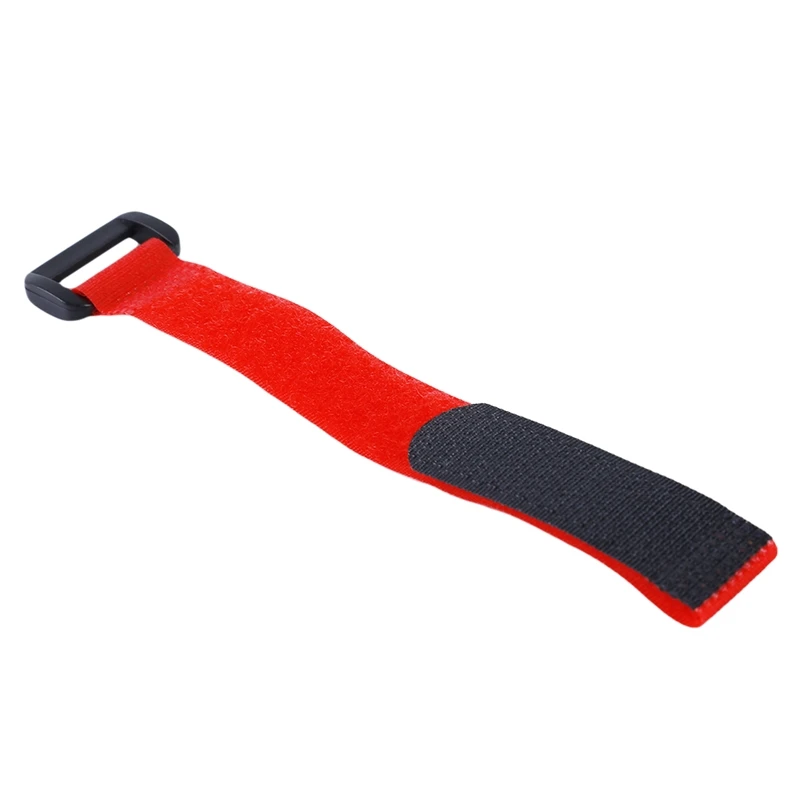 10pcs/set Velcro Tie Reusable Fishing Rod Tie Holder Strap Suspenders Fastener Hook Loop Cable Fishing Tackle Box Accessories