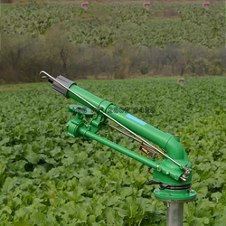 Agricultural irrigation arm spray gun turbine irrigation artifact agricultural sprinkler automatic rotating arm spray nozzle