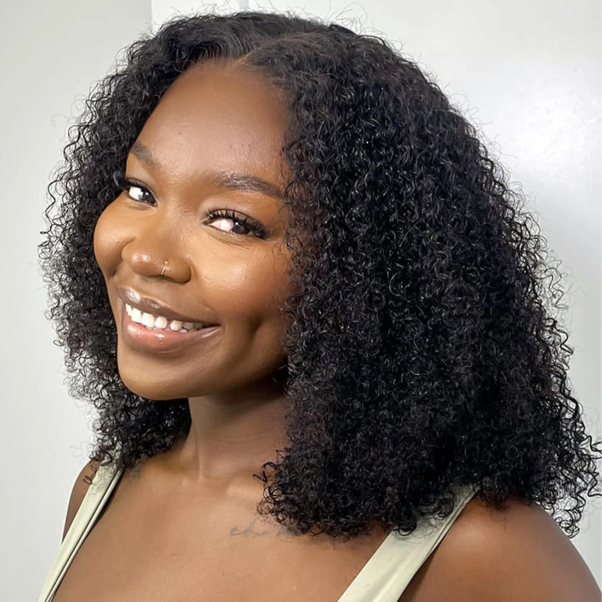 13×6 HD Lace Frontal Curly Wigs Human Hair 13×4 400 Density Curly 360 HD Transparent Lace Wig Glueless Wigs PrePlucked For Women