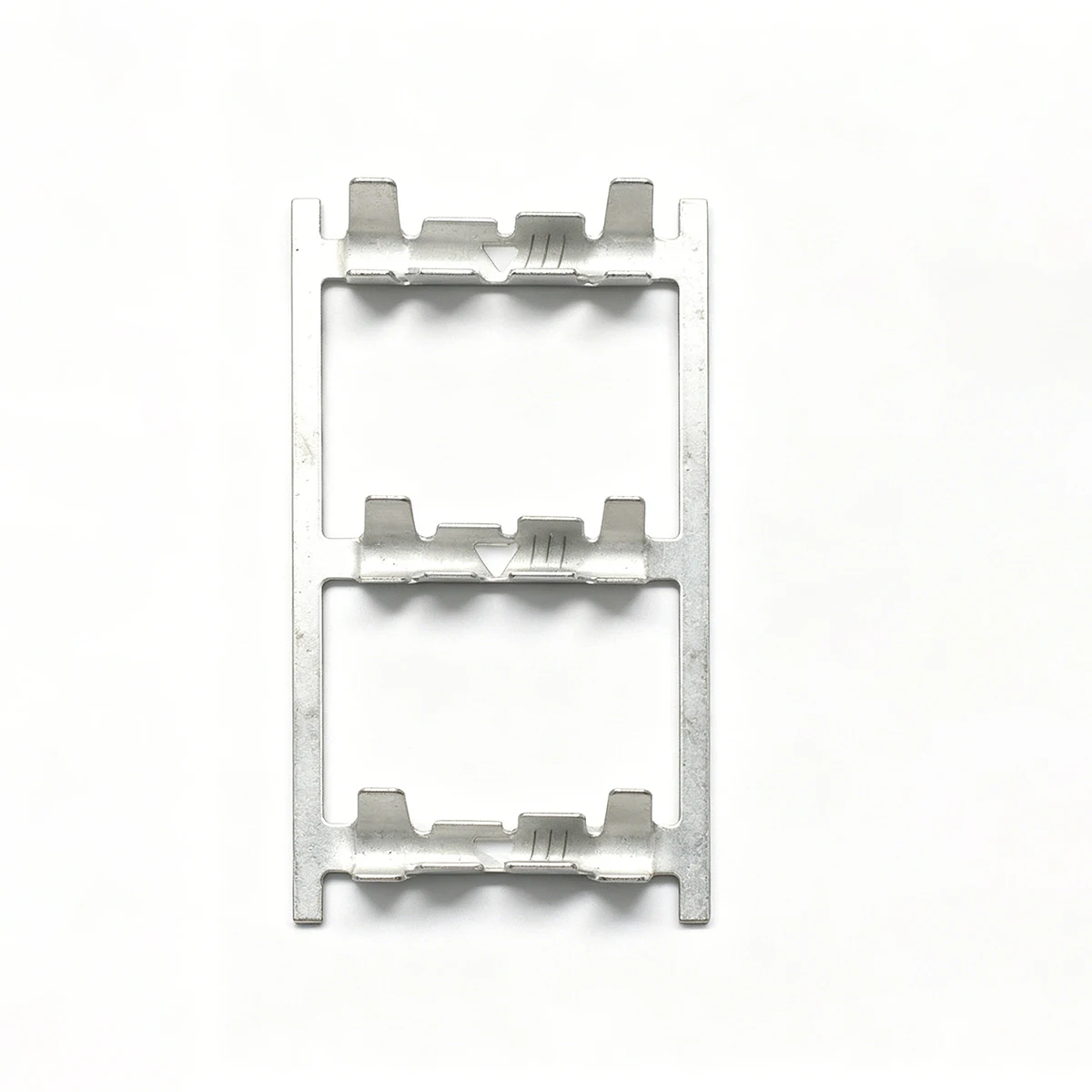 50/100PCS U-Shaped Tin-Plated Brass Crimp Terminals Continuous Strip Wire Connectors for Electronics Auto Wiring Projects