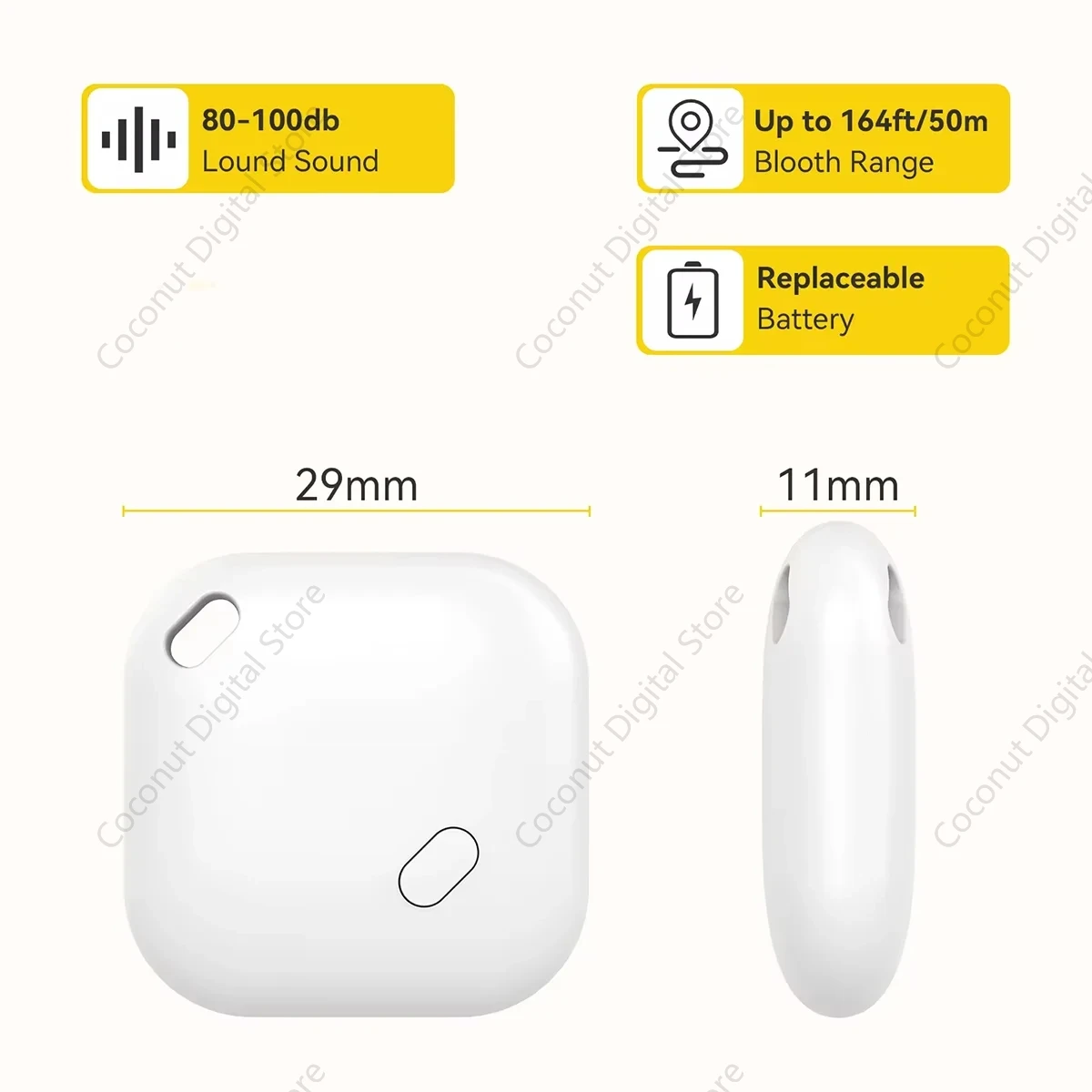 Xiaomi Mini urządzenie śledzące dla Apple IOS Smart iTag Child Finder Pet Car GPS Lost Tracker Smart Bluetooth Tracker IOS System