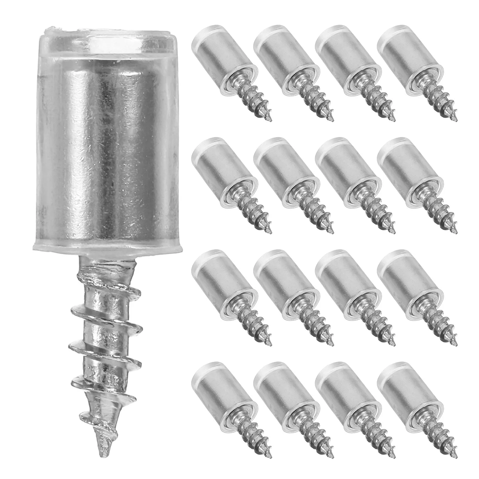 80Pcs Adjustable Shelf Support Pegs No-Drill Self-Tapping Cabinet Shelf Screws Removable Layer Board Supports for Cupboard