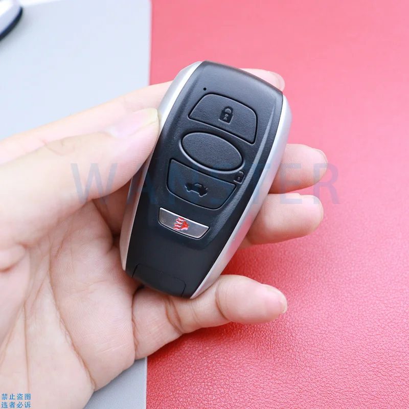 3 4 Button 1:1 Original Size for Subaru Impreza Forester BRZ Crosstrek WRX Outback XV STI Legacy Car Key Fob Shell Case Housing view 6