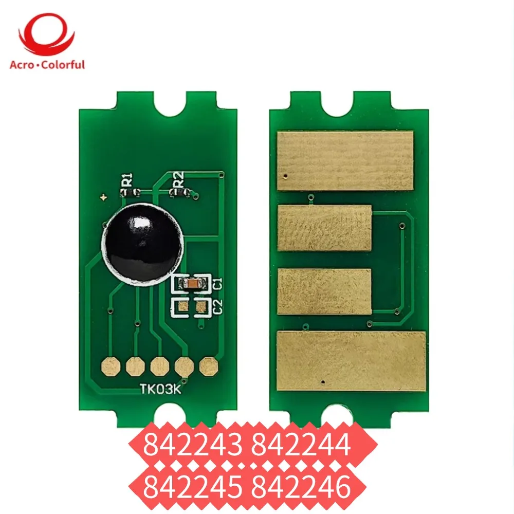 842243 842244 842245 842246 Chip de toner de impressora compatível para RICOH MP C501 Laesr Chip de cartucho de copiadora 14K 12K