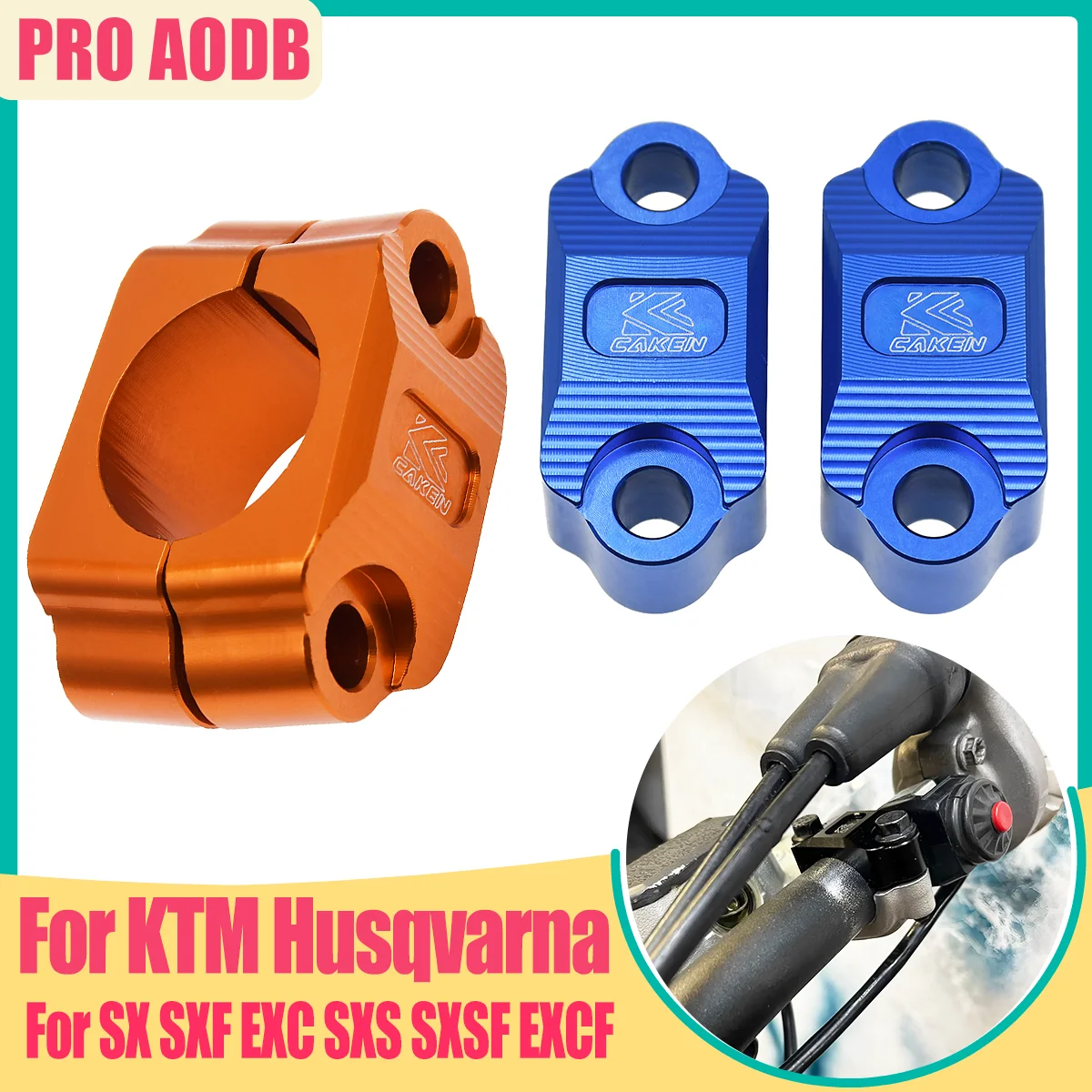 CNC Fixed Aluminum Block Cover For KTM YAMAHA Honda Suzuki Kawasaki General Motorcycle parts ATV Hand Pressure Clutch Brake Pump