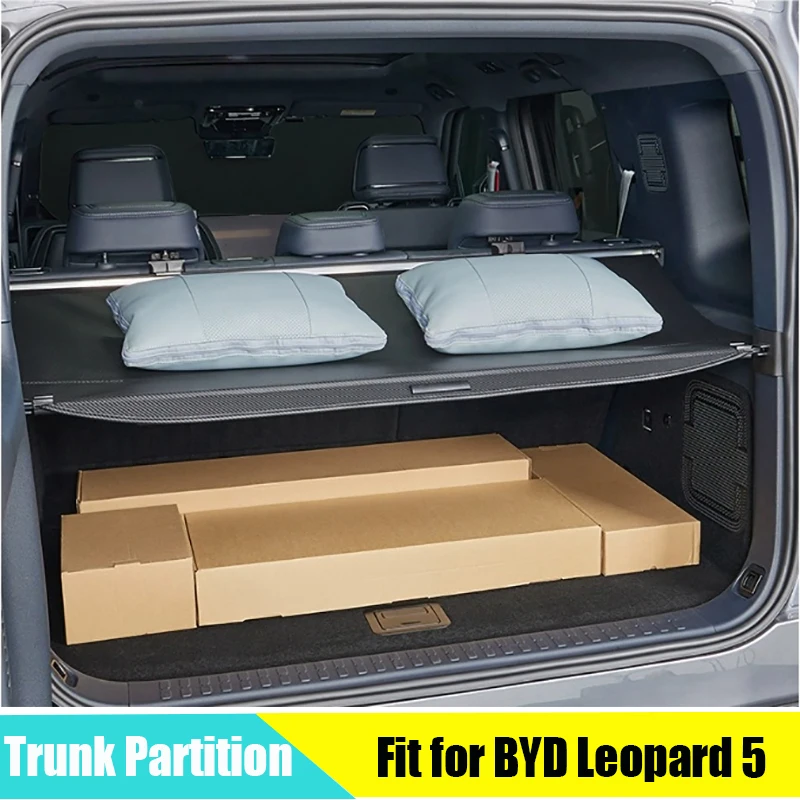 

Car Trunk Partition Fit for BYD Leopard 5 2023 2024 Modified Rear Compartment Partition Panel Car Interior Accessories