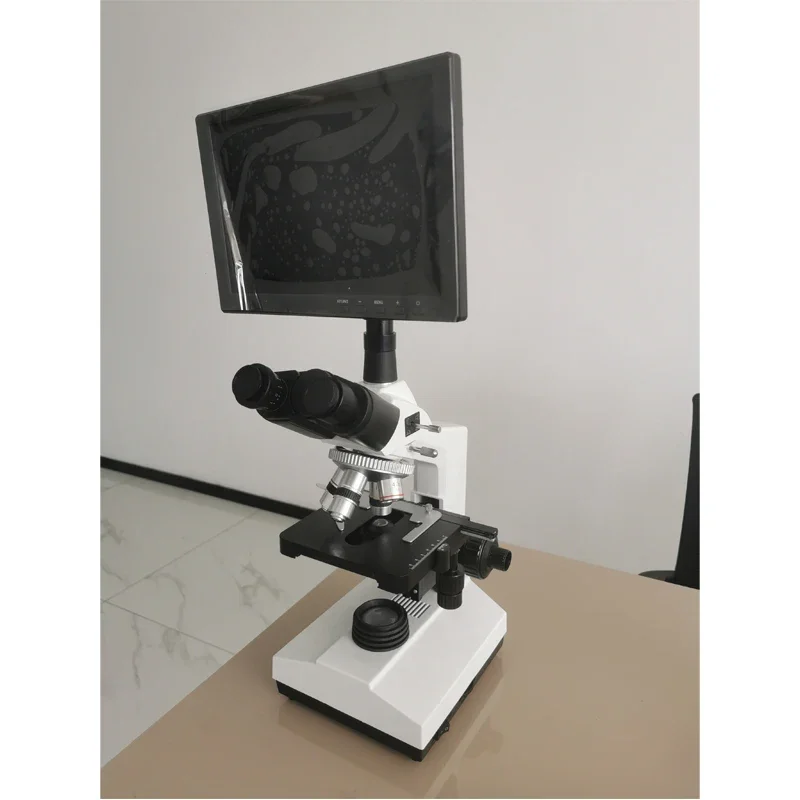 Vet Medical Digital Laboratory Biological Microscope Price Portable Professional Veterinary Trinocular Microscope With