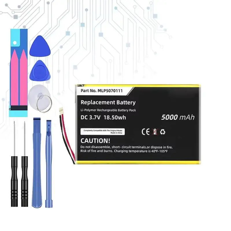 

Automotive Diagnostic Tool Battery For Autel MS905 MS906 CV MX808 808IM DS808 808TS BT Durable 3000Mah