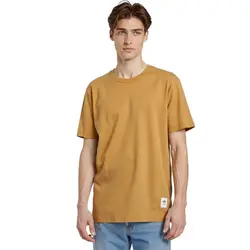 Men T-shirt Solid Color Men's Short Sleeve T Shirt Drop Shoulder Casual Tops 100% Cotton Fashion Slim Basic Tops Fabric Package