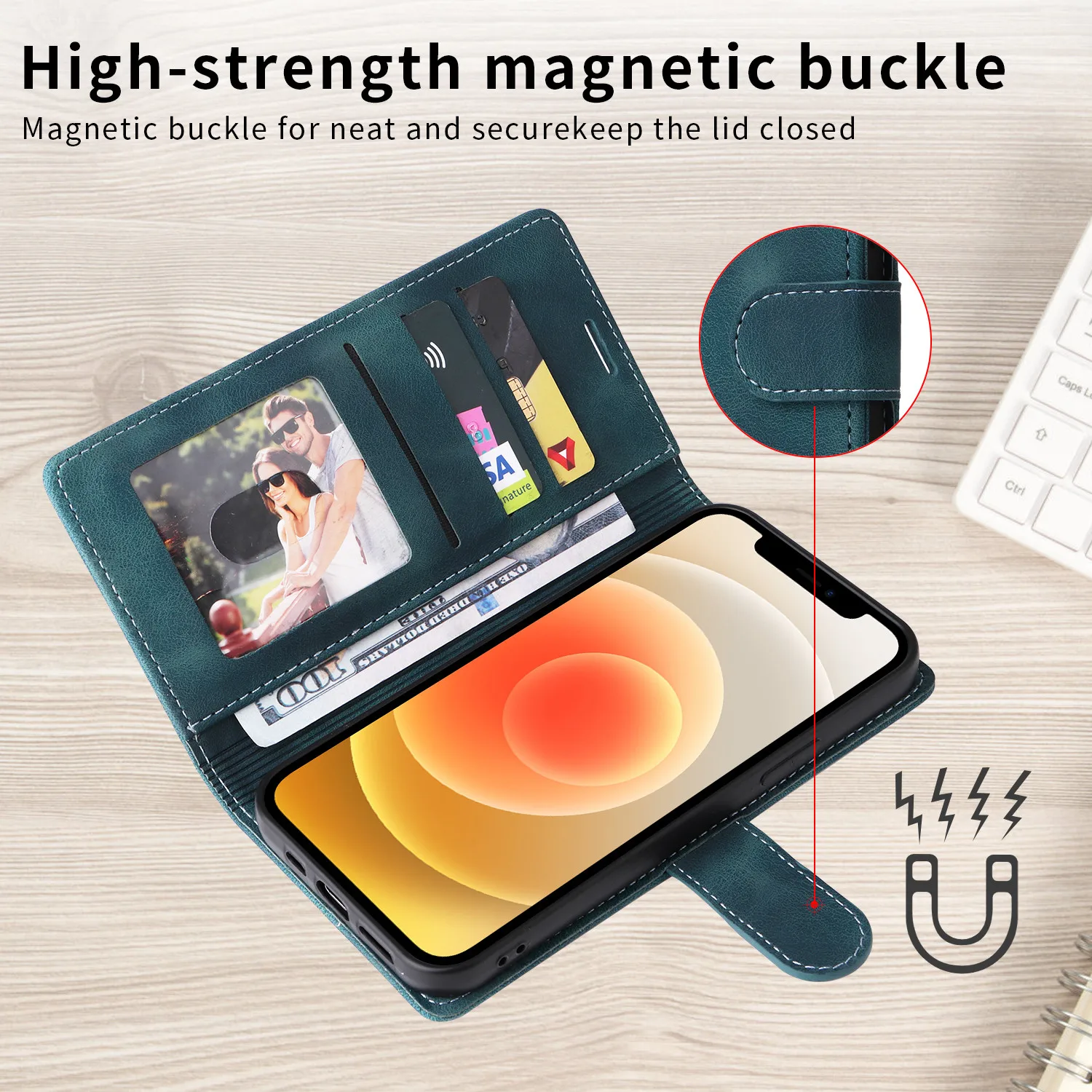 Kinh Doanh Da Lật Ốp Lưng Điện Thoại Xiaomi 11 Lite Poco F3 M3 X4 Pro X3 GT Redmi K40 K50 Note 10 11 Pro Ví Chân Đế Bao