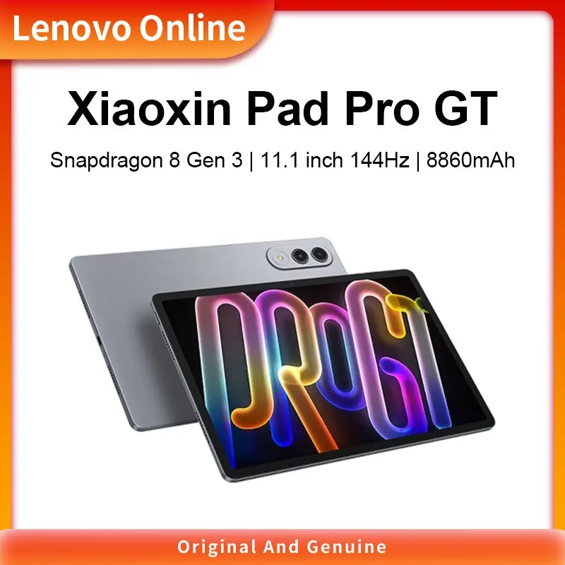 Original Lenovo Xiaoxin Tablet Pad Pro GT 11.1 Inch Snapdragon 8
