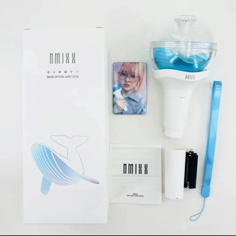 NMIXX Light Stick Corea Kpop Lightstick Asta luminosa Lampada da concerto Party Flash Giocattoli fluorescenti Hiphop Flash Aid Rod Fans Regalo