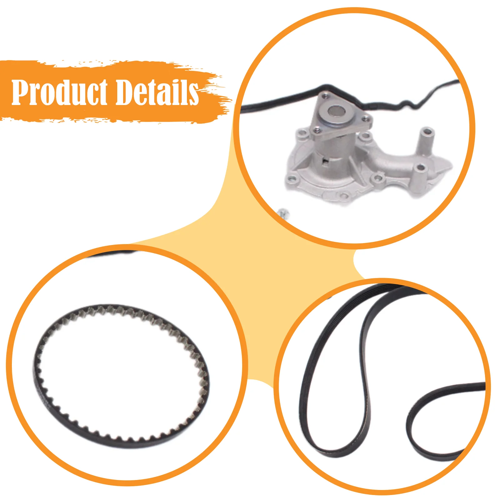 ชุดสายพานไทม์มิ่งอะไหล่รถยนต์ ใช้แทนของเดิมได้โดยตรง สำหรับรถฟอร์ด 1.0