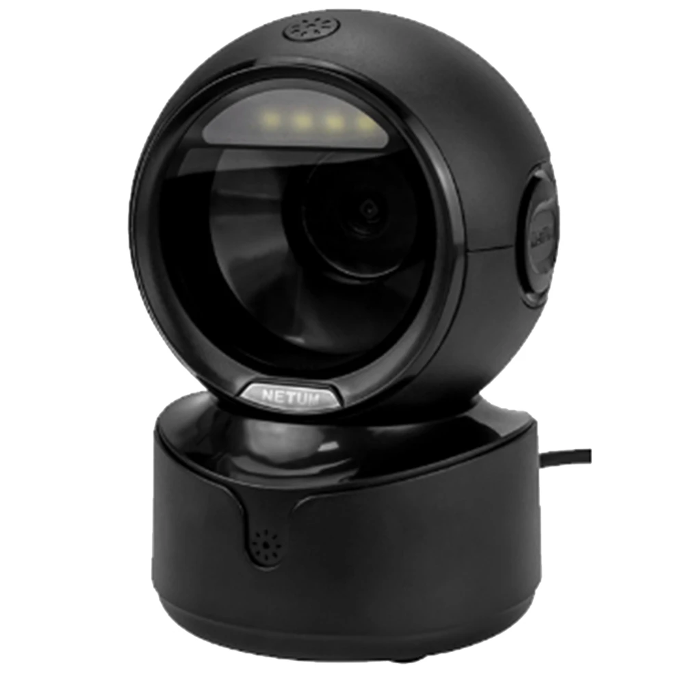 NETUM Desktop 2D QR Barcode Scanner, A5 Hands-Free Omnidirectional USB Big Barcode Reader 1D QR S n Barcodes Scanning