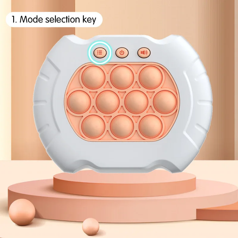 2023 Quick Push Bubbles Game Console Whack-A-Mole Fidget Toyschildren\'S Puzzle Stress Toys Finger Sensory Antistress For Kids