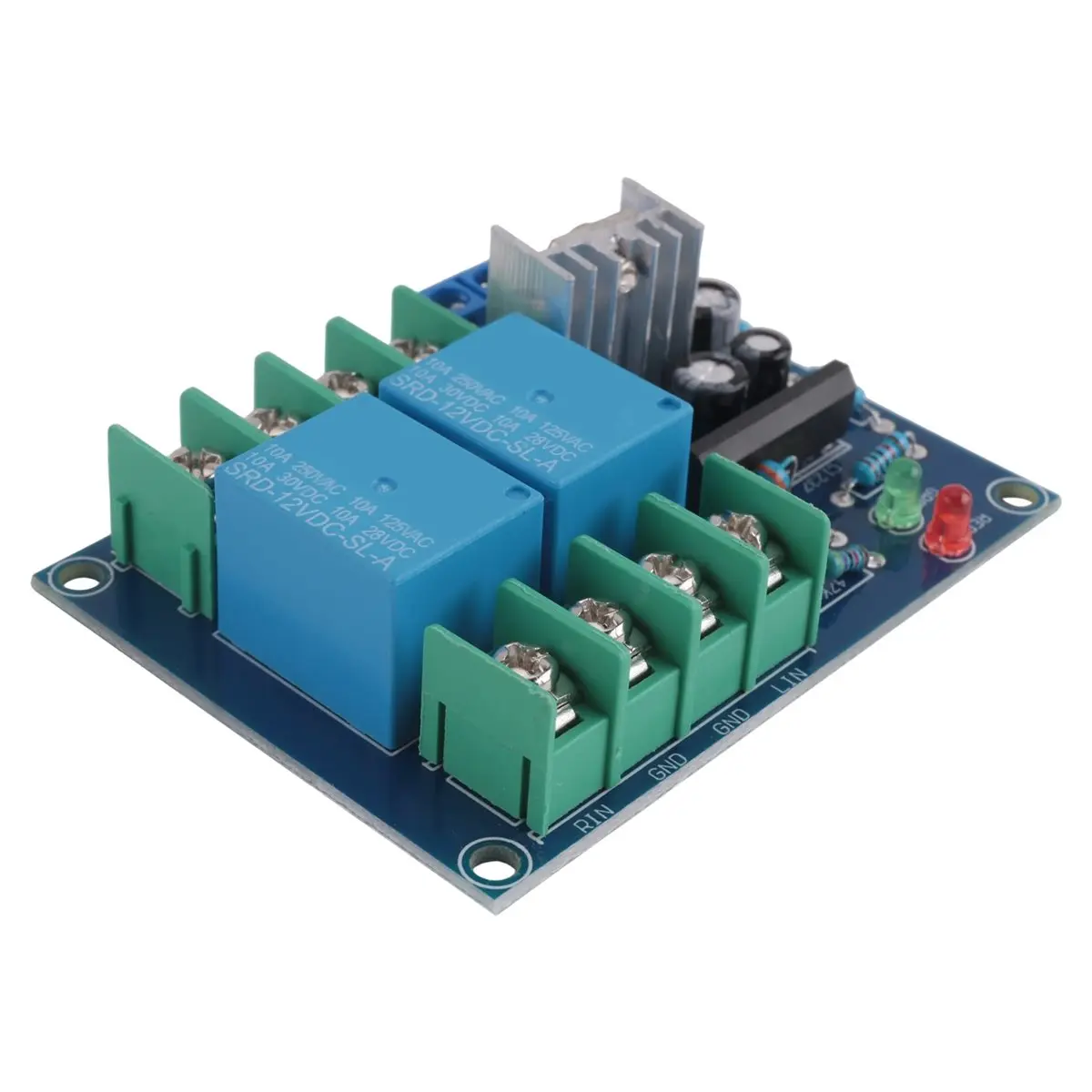 DT60 Dual Channel Speaker Protection Circuit Board High-Power Audio Amplifier Speaker Protector