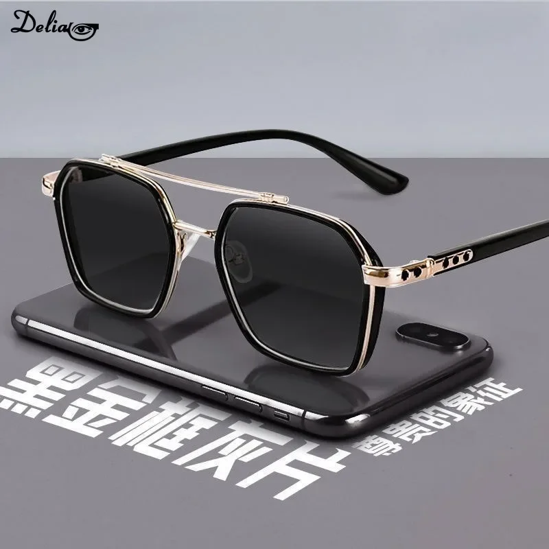 Intelligent Photochromic Sunglasses for Men Professional Day Night Driver Fishing Sunglasses Retro Luxury Design Glasses Vintage