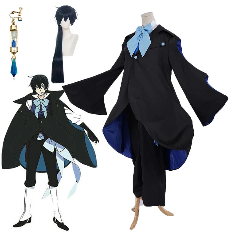 

Anime The Case Study of Vanitas Cosplay Costume Vanitas no Karte Cosplay Earrings Wig Uniform Outfit Halloween Party Suit
