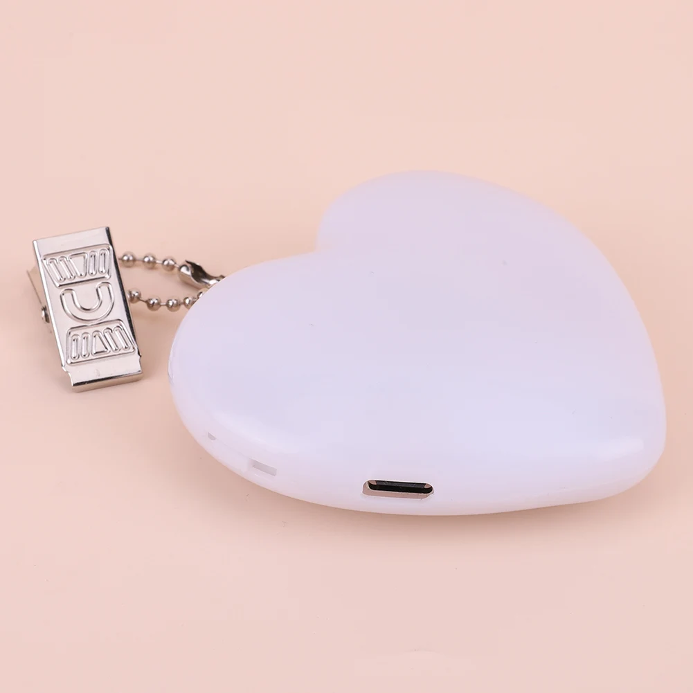 

2Pcs Touch Sensor Light Small Bag Illuminator Girls Keychain Pendant Night Light (C)
