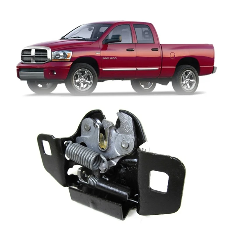 

Передний замок защелки капота в сборе 55255451AC для Dodge Ram 1500 1994-2008 для Ram 2500 3500 1994-2010