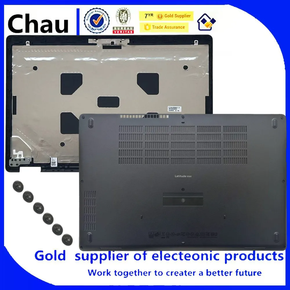 New For Chau Latitude E5580 E5590 M3520 M3530 Laptop LCD Back Cover /Bottom Base Cover Lower Case 0R58R6 0RV800