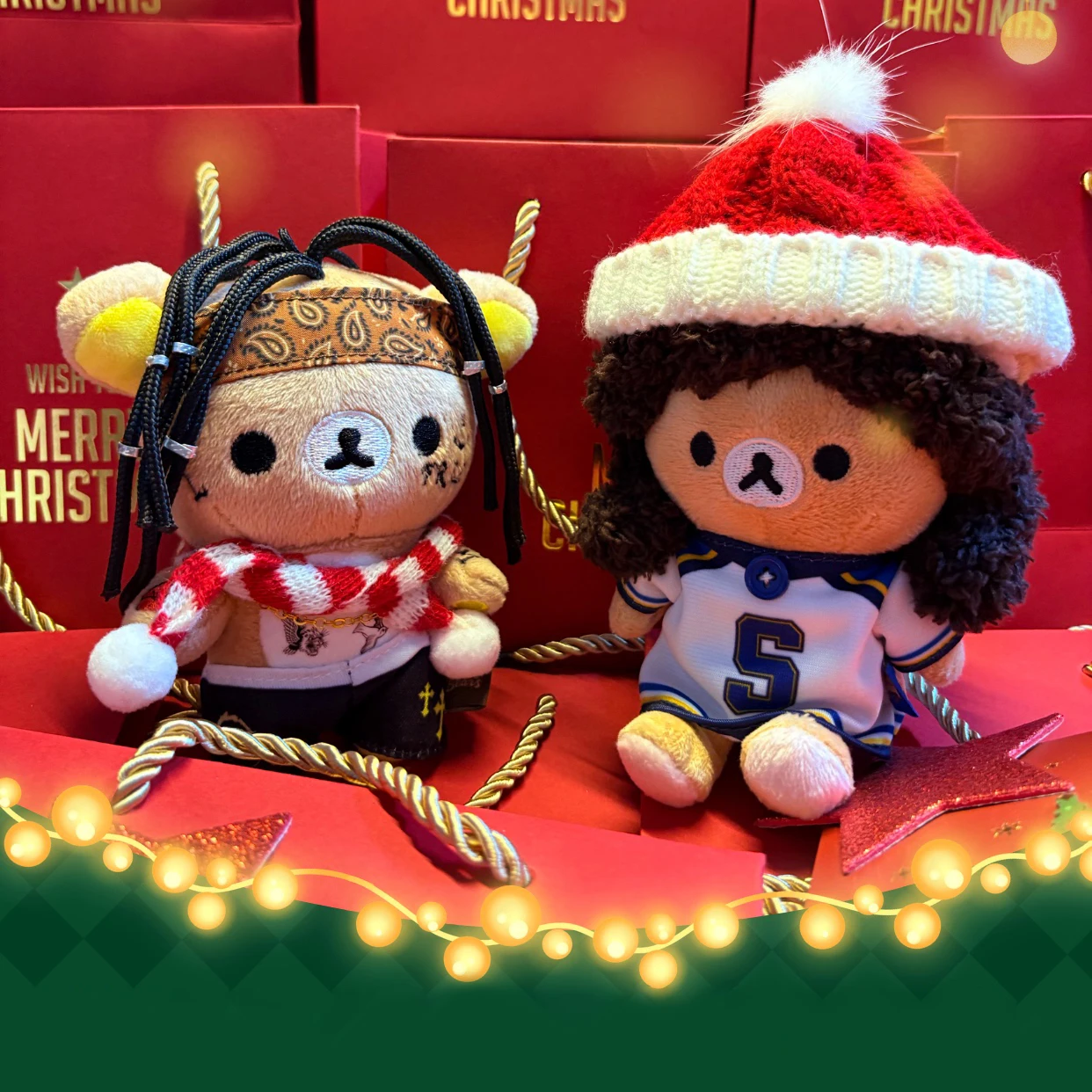 Rilakkuma в роли Travis Scott SZA плюшевый брелок, плюшевые игрушки-куклы, подвеска для детей, подарки на день рождения и Рождество для мальчиков и девочек