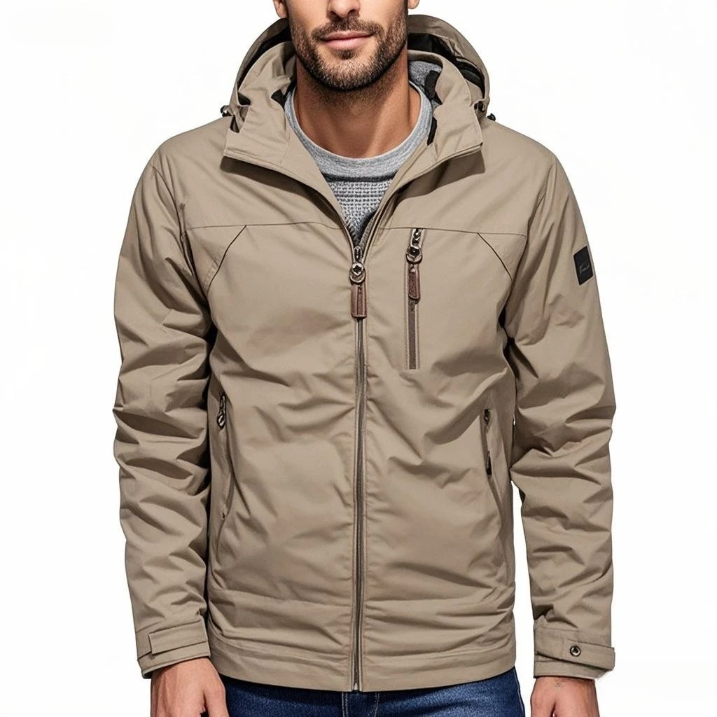 

New Men's Military Workwear Jacket 2025 Spring Autumn Outdoor Windproof Waterproof Casual Hooded Coat Men Mountaineering Jackets