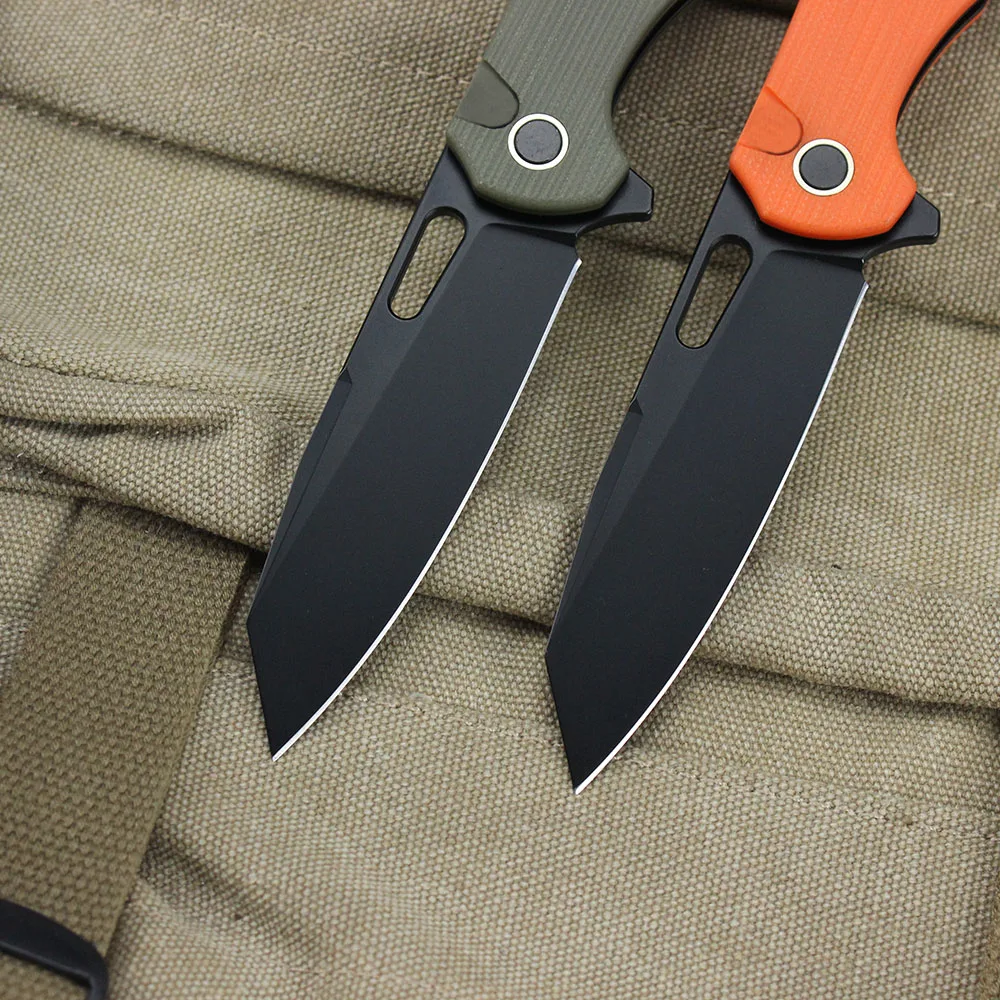 Wielofunkcyjny składany nóż kieszonkowy outdoorowy, przenośny nóż kempingowy typu flipper, taktyczny nóż myśliwski survivalowy, nóż składany, narzędzie EDC dla mężczyzn