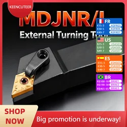 External Turning Tool Holder MDJNR/L MDJNR2020K1504 MDJNL2020K1506 MDJNR3232P1504 for Carbide Inserts DNMG  Lathe Cutting Tools