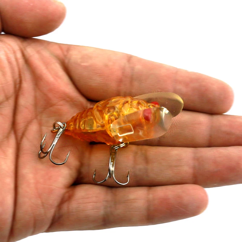 

Floating Insect Lure For Fishing - Realistic Freshwater Cicada Imitation Bait For Anglers Outdoor Fishing