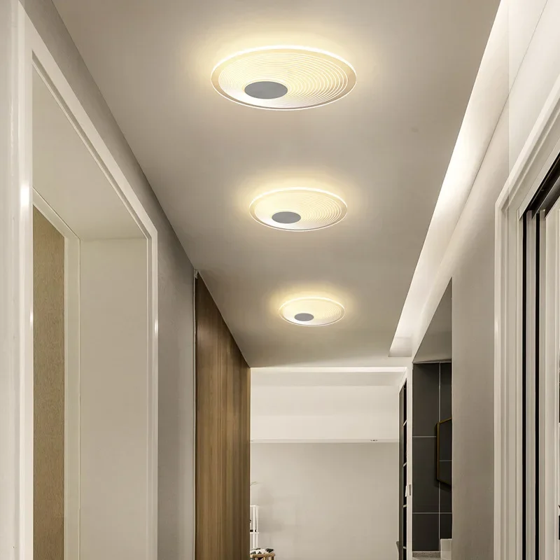 Imagem -03 - Lâmpada do Teto Led Moderno para Corredor Lustre para Sala de Estar Sala de Jantar Quarto Corredor Escadas Varanda Iluminação Interior Brilho