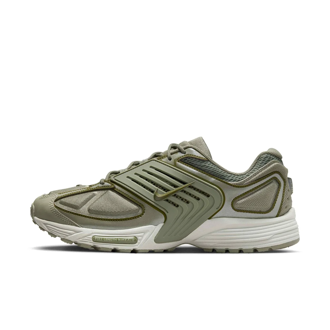 Nike Air Pegasus Wave, zapatillas deportivas casuales de caña baja para hombre, color verde oliva, diseño con parches de malla y cordones, modelo Ib0612-300.