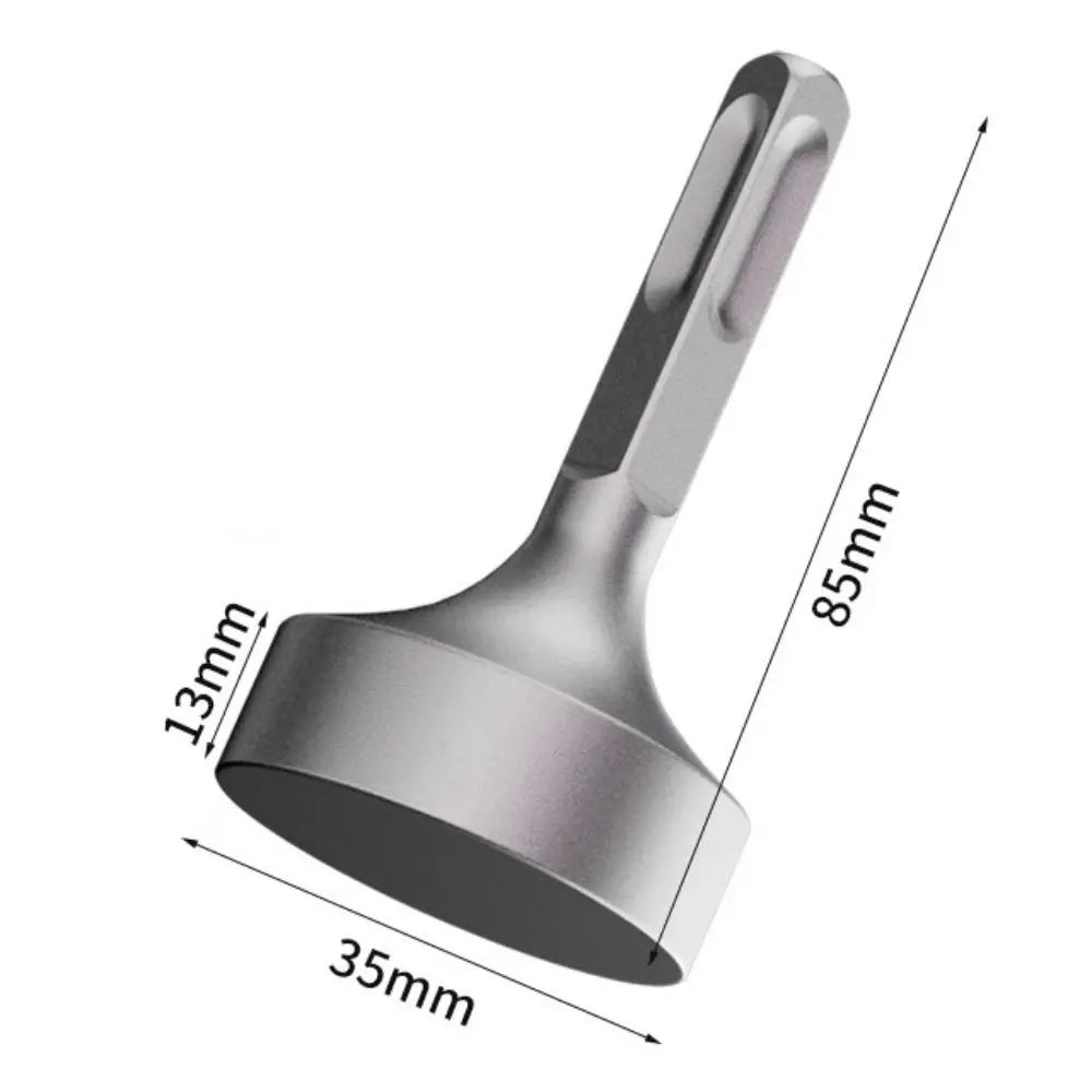 1set Ground Rod Driver 85mm Heavy Duty Steel Drill Bit Driver Wear Resistant Wide Compatibility Ground Rod Bits Socket For Rotar