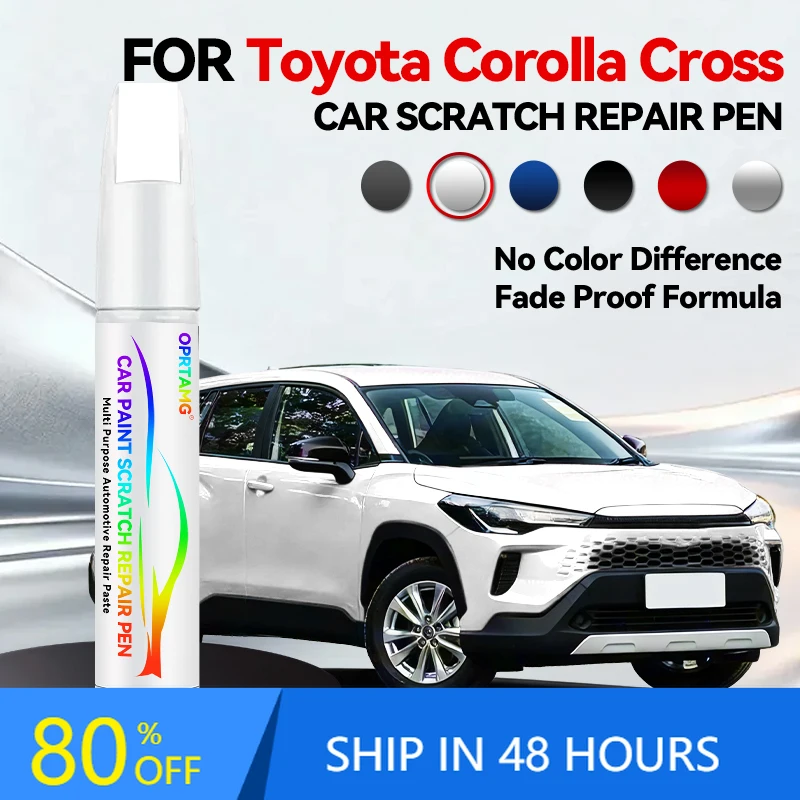 

Набор для ремонта краски: маркер-корректор для удаления царапин, аксессуары для авто DIY, черный, белый, серебристый, красный для Toyota Corolla Cross 2020-2025 E