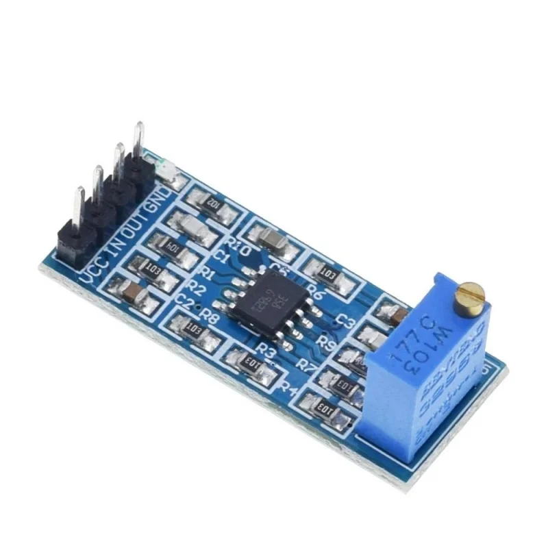 LM358 100Multiply Gain Signal Amplification Module Operational Amplifier Module