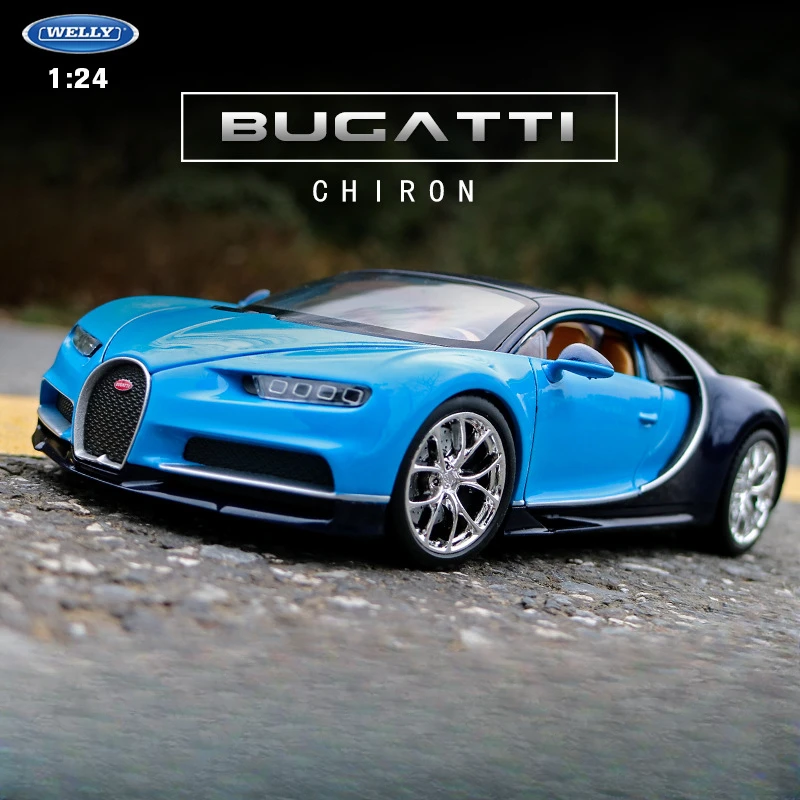 

Simulation 1:24 Scale Bugatti Chiron Supercar Model Metal Vehicles Toys Colletive Miniature Voiture Man's Birthday Gift Boy Toy