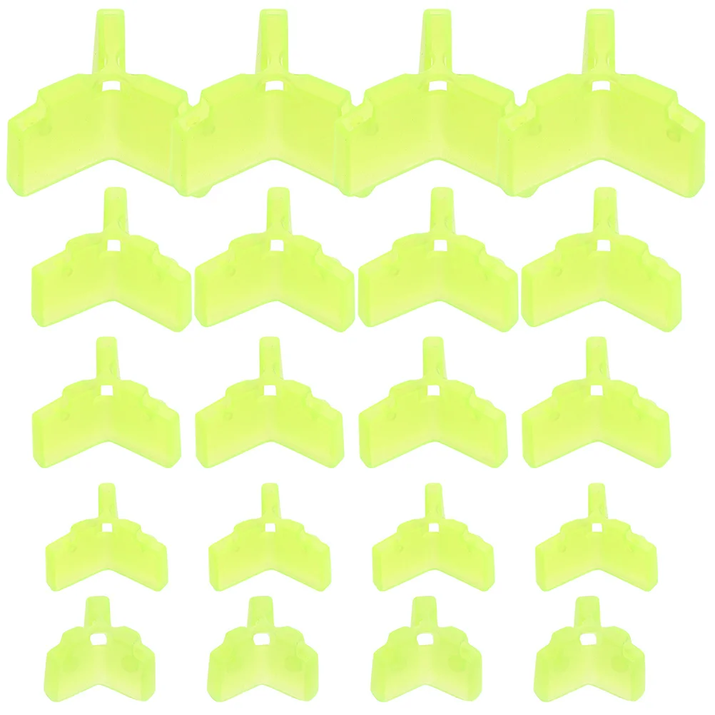 250pcs Safety Bonnet Thicken Anti Protective Cover Fishing Hook Protector Treble Hook Cap For Fishing
