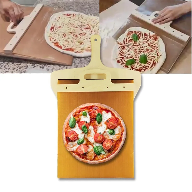 

Sliding Pizza Shovel With Handle Pizza Transfer Slider Pizza Peel Slider,Pizza Peel