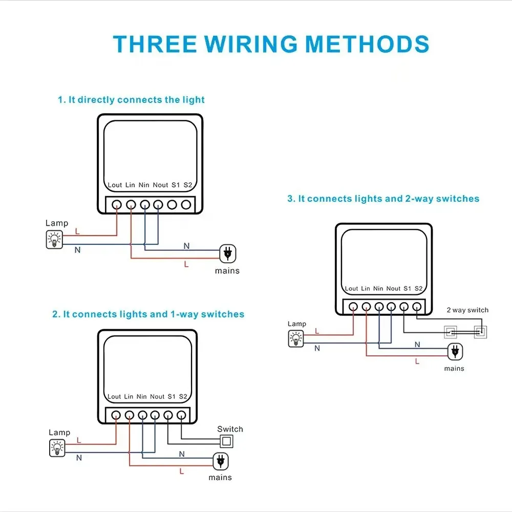 Aovrlcx Smart Home gris interruptor inalámbrico autoalimentado para luces Kit de interruptor cinético interruptores de luz remota botón inalámbrico